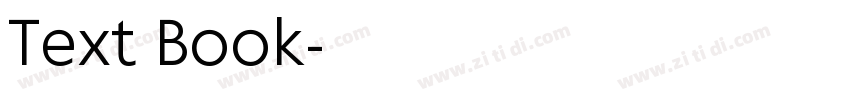 Text Book字体转换